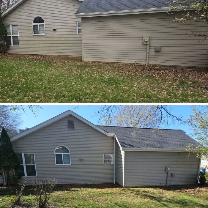 Power Washing project in Wildwood MO